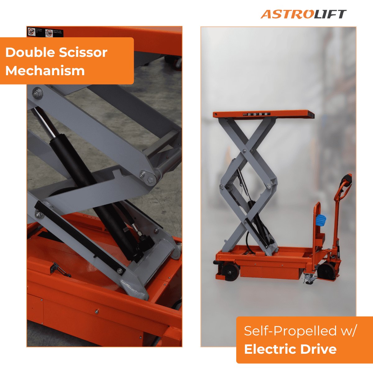 Buy Mobile Lift Trolley - Electric in Material Handling available at Astrolift NZ